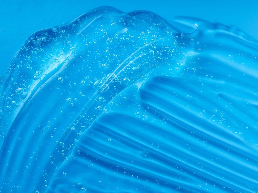 Clear lubricating gel